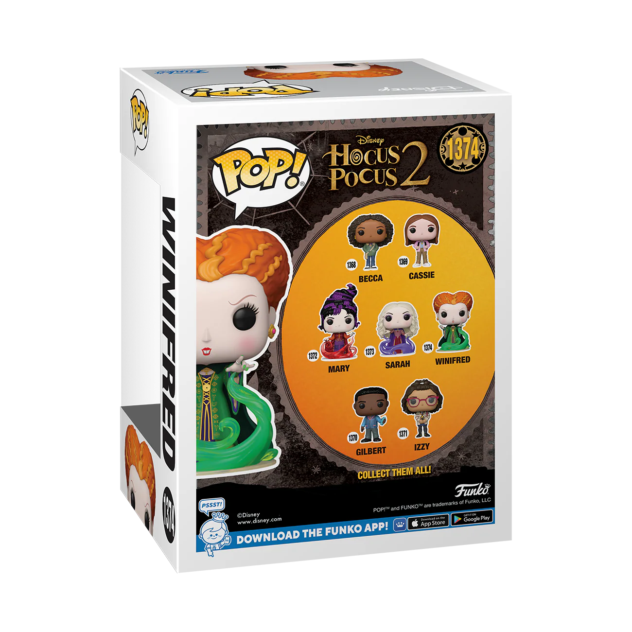 Winifred Sanderson Hocus Pocus 2 Funko Pop! Disney Vinyl Figure - Image 3