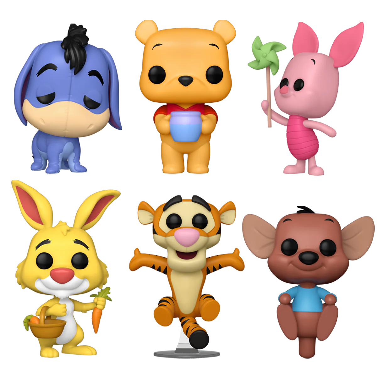 Winnie the Pooh Funko Pop! Disney Vinyl Figure Bundle of 6