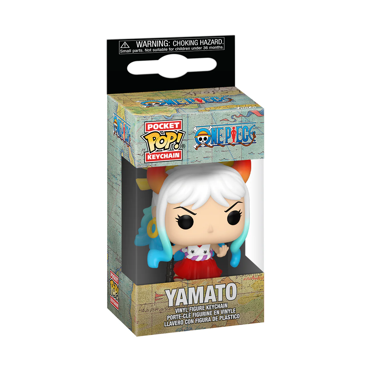 Yamato One Piece Funko Pocket Pop! Anime Keychain - Image 3