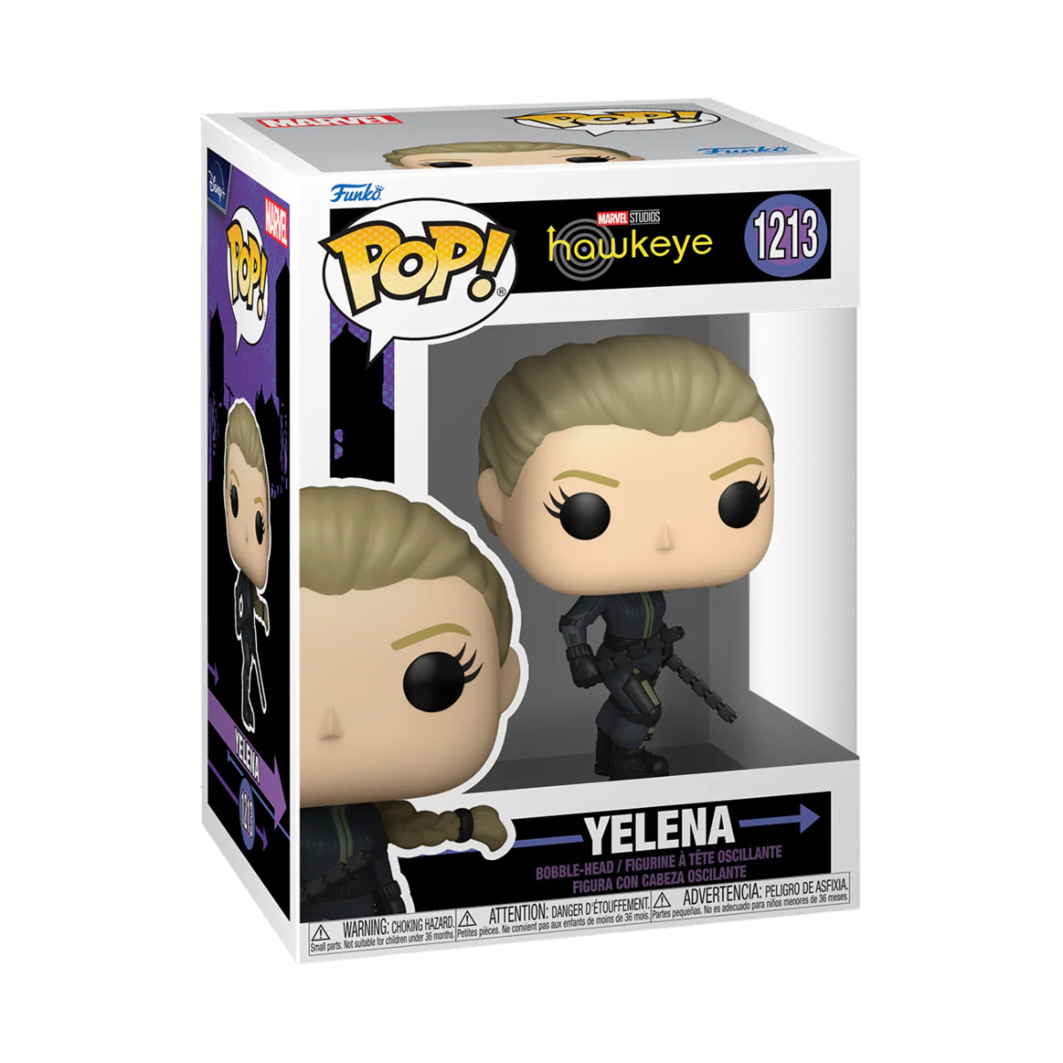Yelena Hawkeye Funko Pop! Marvel Vinyl Figure - Image 2