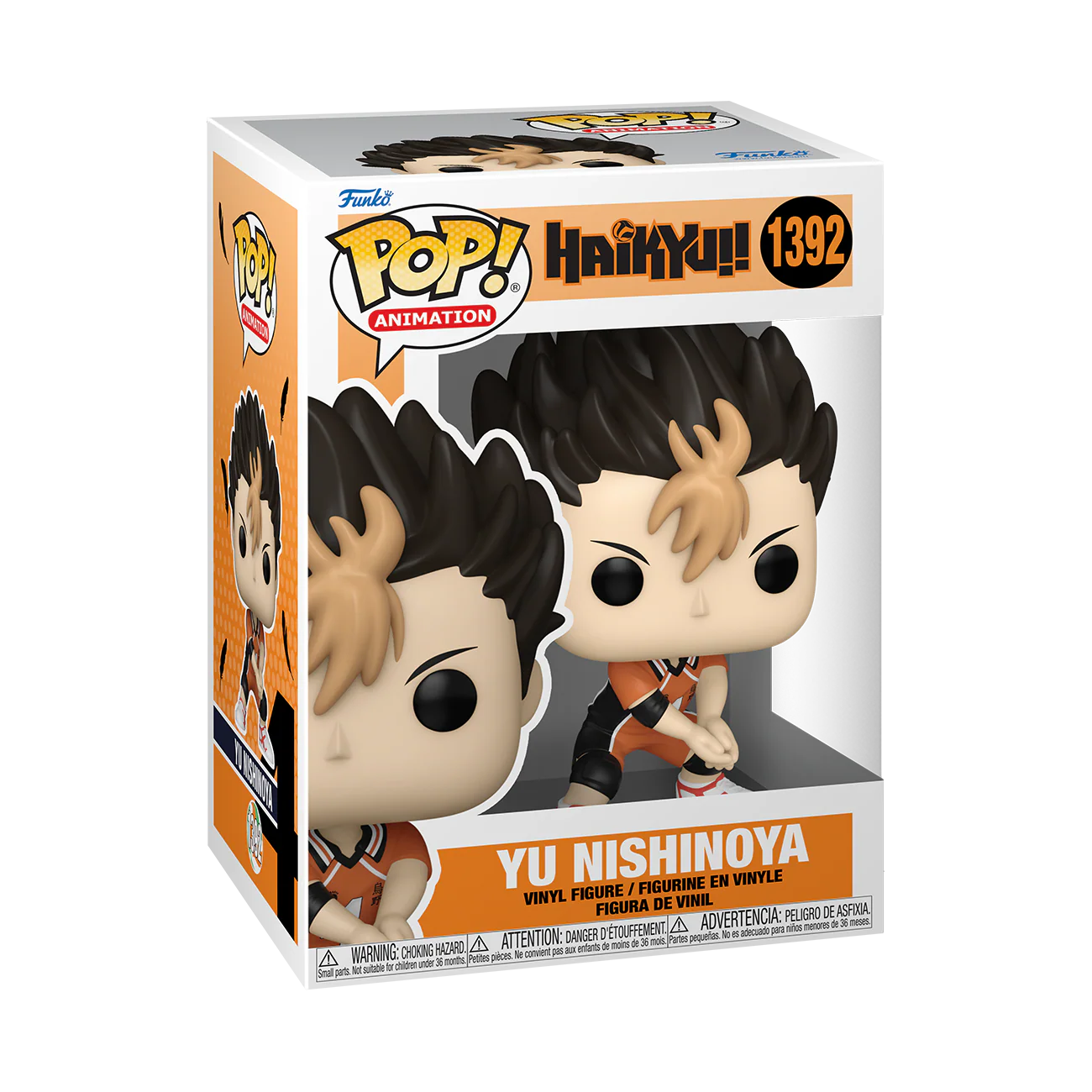 Yu Nishinoya Haikyu!! Funko Pop! Anime Vinyl Figure - Image 2